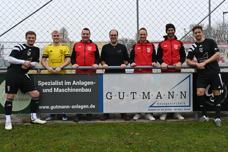 Die Gutmann Anlagentechnik unterstützt uns mit einer Werbebande